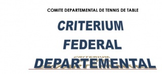 Critérium Fédéral et JT Ping ce week-end