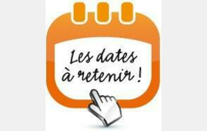 Septembre : Dates à retenir