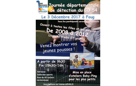 Détection à Foug - Dimanche 3 décembre